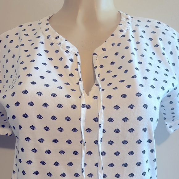 Vineyard Vines- Fan Border Print Tunic Dress size 0 - Picture 4 of 8